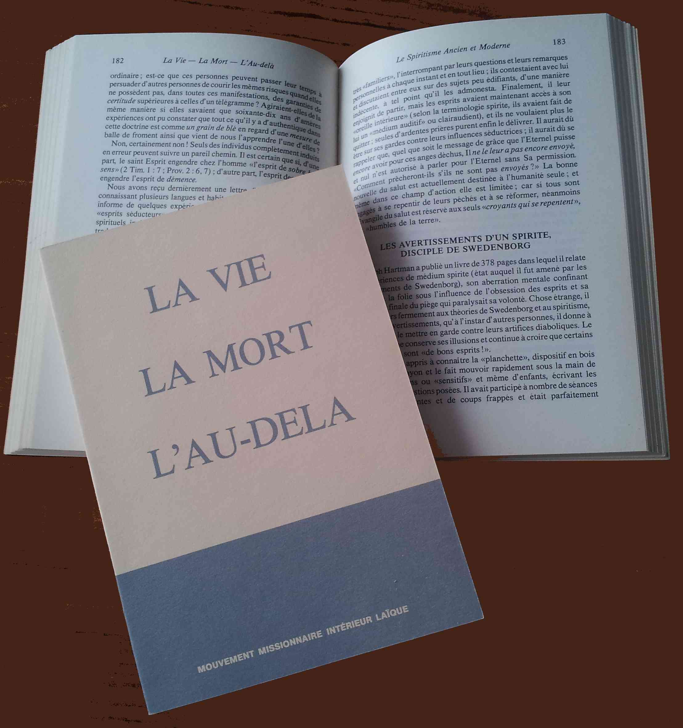 Ayant cru, ds l'enfance, que l'homme, aprs la mort, est conscient comme esprit, il est difficile pour quelques-uns de voir clairement combien est beau, raisonnable et conforme aux faits, aussi bien qu'aux critures, l'enseignement de la Bible que l'homme est un tre humain, non un mlange de natures humaine et anglique et que par consquent, il est inconscient dans la mort, et qu'il restera ainsi jusqu' la rsurrection. 